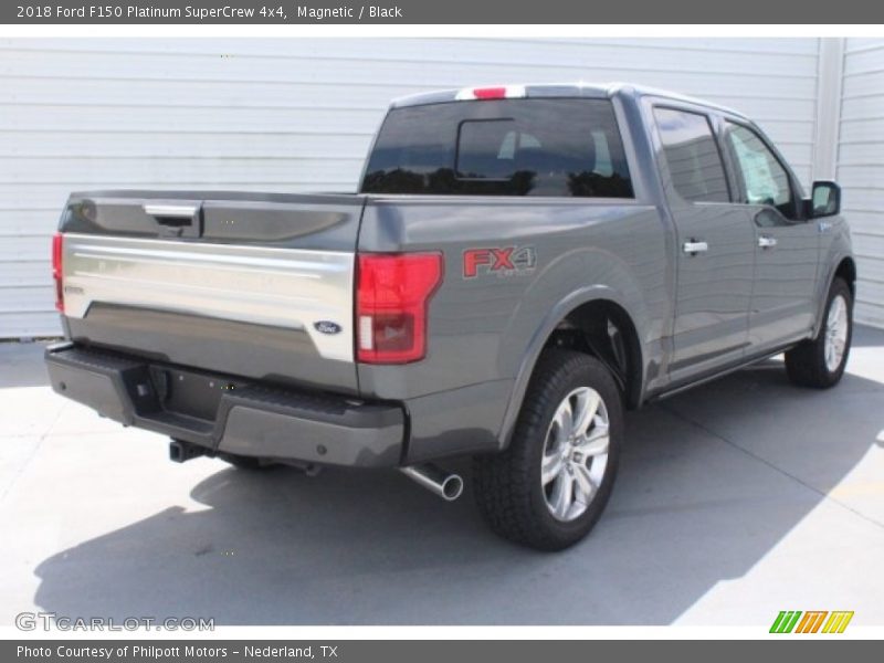 Magnetic / Black 2018 Ford F150 Platinum SuperCrew 4x4