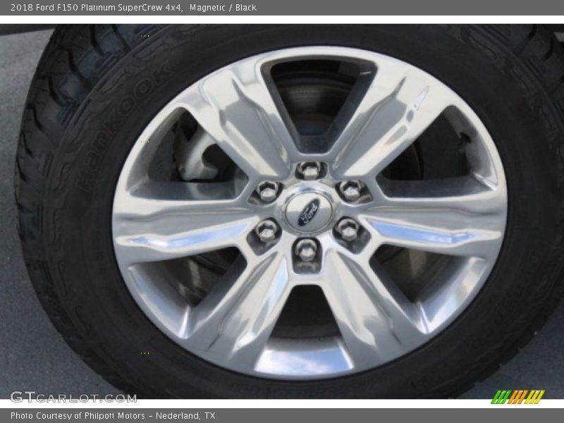 Magnetic / Black 2018 Ford F150 Platinum SuperCrew 4x4