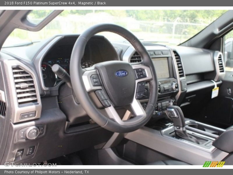 Magnetic / Black 2018 Ford F150 Platinum SuperCrew 4x4