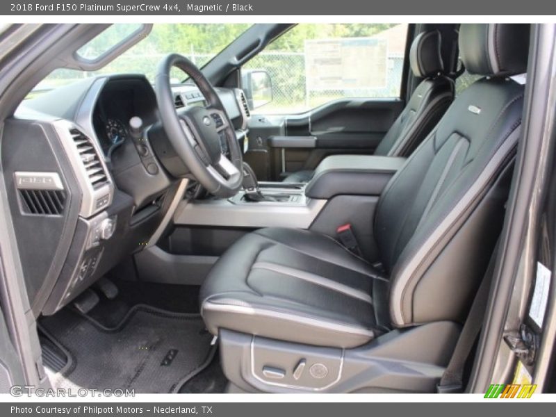 Magnetic / Black 2018 Ford F150 Platinum SuperCrew 4x4