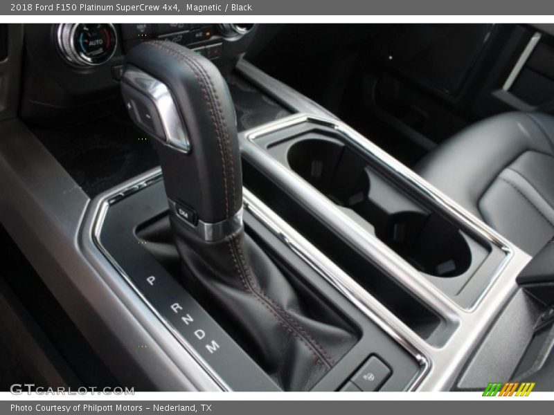 Magnetic / Black 2018 Ford F150 Platinum SuperCrew 4x4