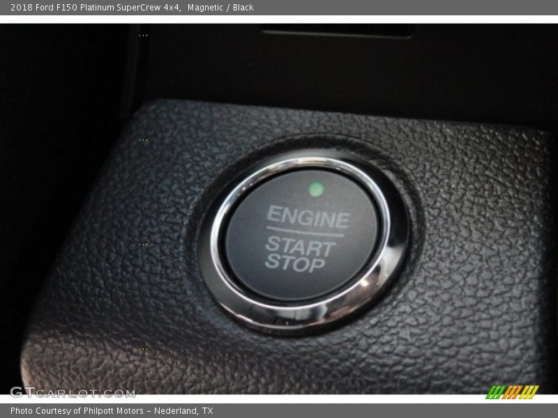 Magnetic / Black 2018 Ford F150 Platinum SuperCrew 4x4