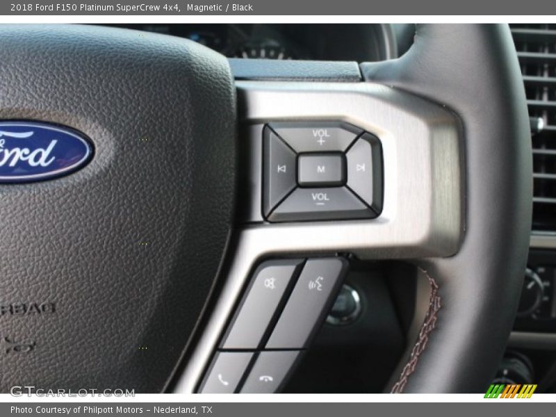 Magnetic / Black 2018 Ford F150 Platinum SuperCrew 4x4