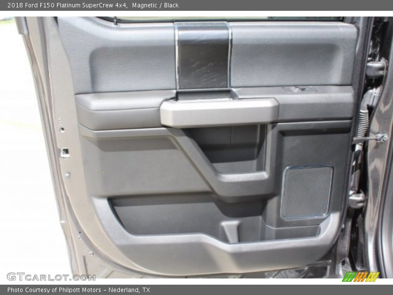Magnetic / Black 2018 Ford F150 Platinum SuperCrew 4x4
