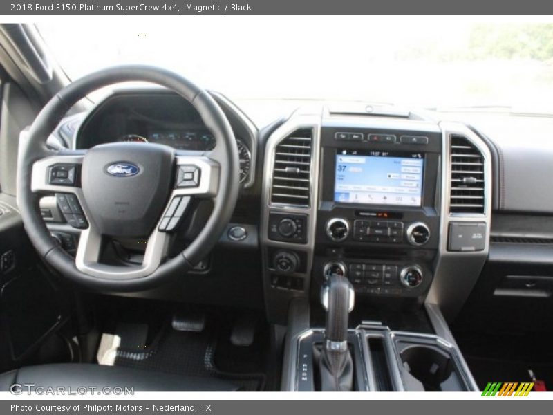 Magnetic / Black 2018 Ford F150 Platinum SuperCrew 4x4