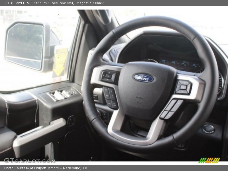 Magnetic / Black 2018 Ford F150 Platinum SuperCrew 4x4