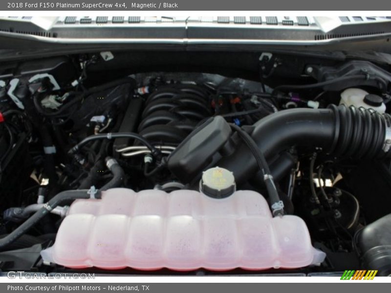 Magnetic / Black 2018 Ford F150 Platinum SuperCrew 4x4