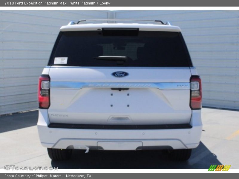 White Platinum / Ebony 2018 Ford Expedition Platinum Max