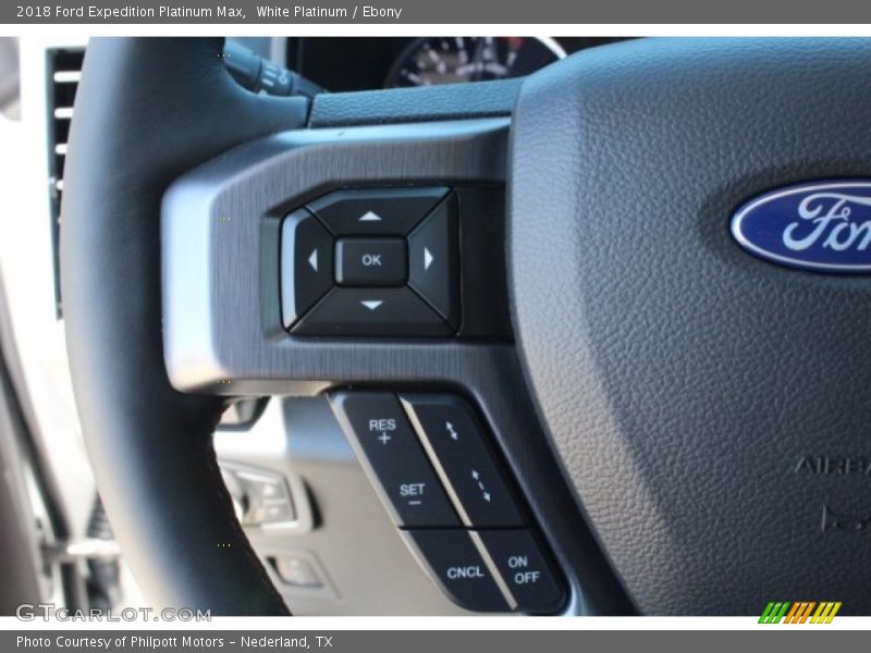  2018 Expedition Platinum Max Steering Wheel
