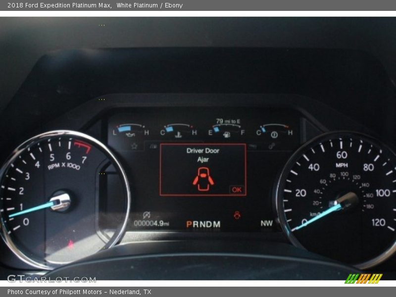  2018 Expedition Platinum Max Platinum Max Gauges