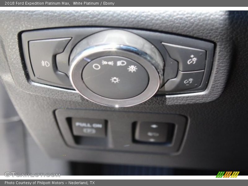 Controls of 2018 Expedition Platinum Max