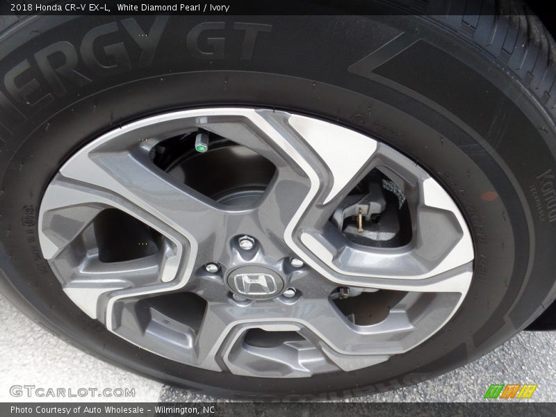 White Diamond Pearl / Ivory 2018 Honda CR-V EX-L