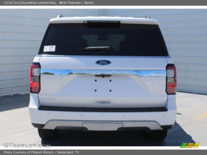 White Platinum / Ebony 2018 Ford Expedition Limited Max