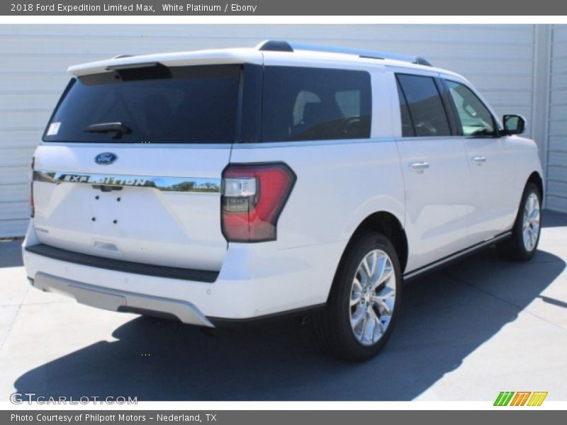 White Platinum / Ebony 2018 Ford Expedition Limited Max