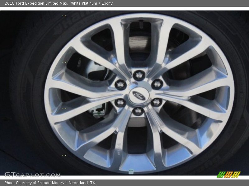 White Platinum / Ebony 2018 Ford Expedition Limited Max