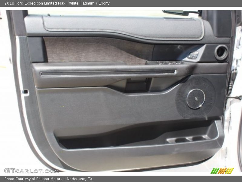White Platinum / Ebony 2018 Ford Expedition Limited Max