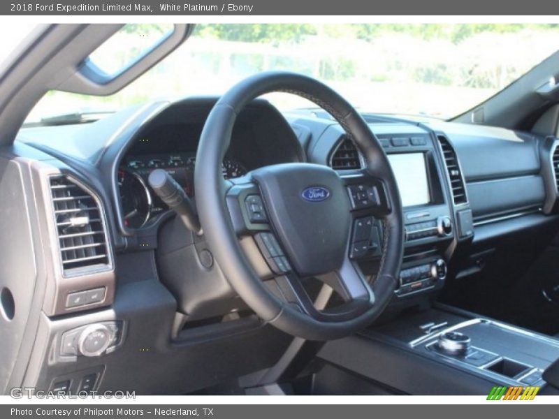 White Platinum / Ebony 2018 Ford Expedition Limited Max