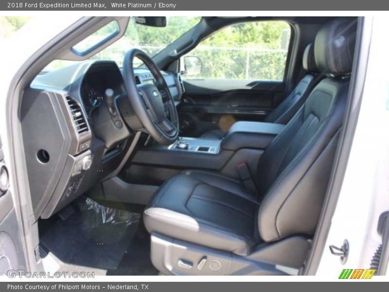 White Platinum / Ebony 2018 Ford Expedition Limited Max