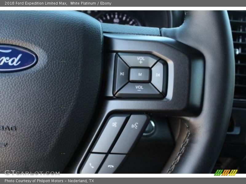 White Platinum / Ebony 2018 Ford Expedition Limited Max