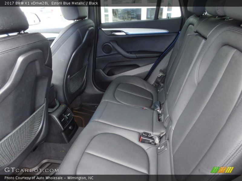 Estoril Blue Metallic / Black 2017 BMW X1 xDrive28i