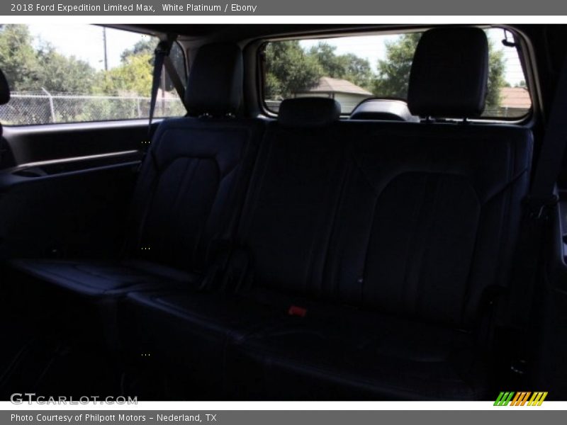 White Platinum / Ebony 2018 Ford Expedition Limited Max