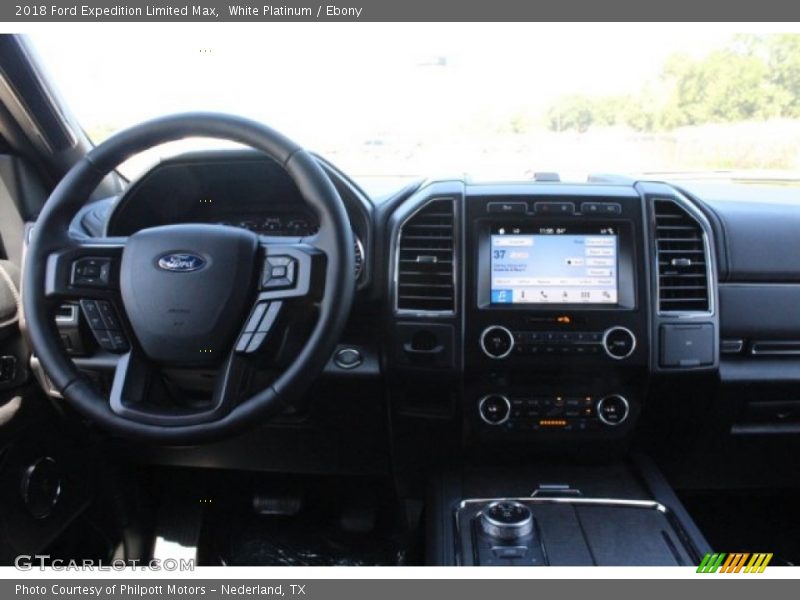 White Platinum / Ebony 2018 Ford Expedition Limited Max