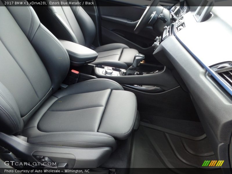 Estoril Blue Metallic / Black 2017 BMW X1 xDrive28i