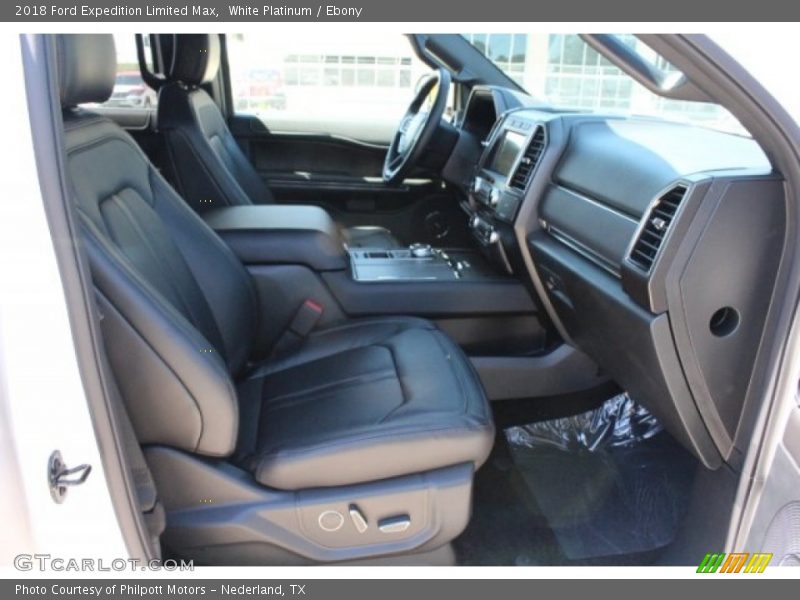 White Platinum / Ebony 2018 Ford Expedition Limited Max