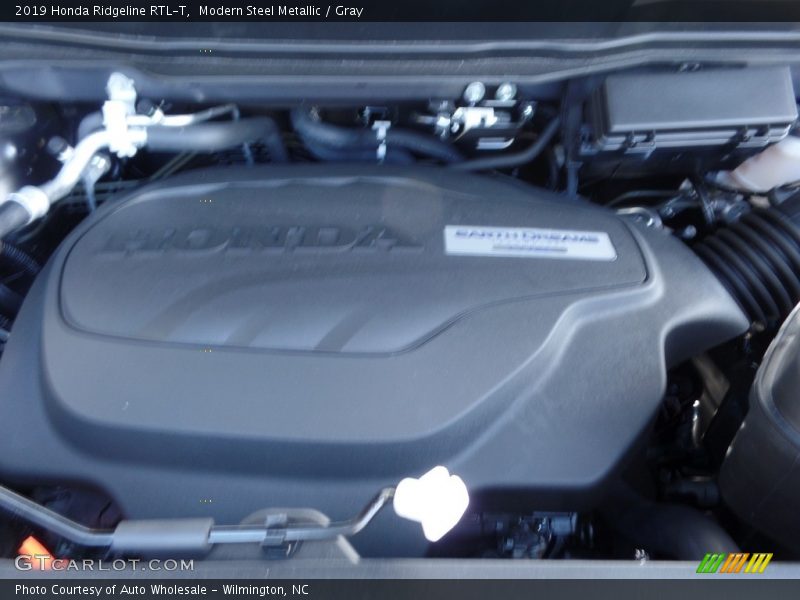 Modern Steel Metallic / Gray 2019 Honda Ridgeline RTL-T