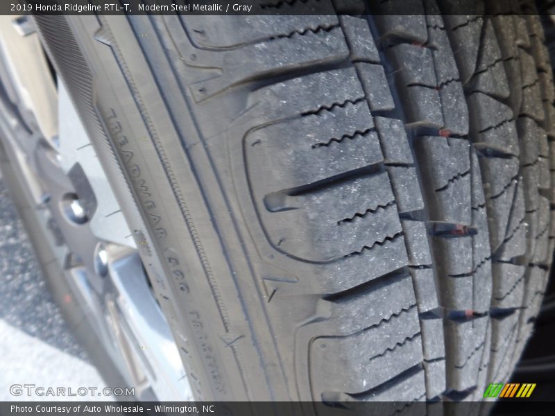 Modern Steel Metallic / Gray 2019 Honda Ridgeline RTL-T