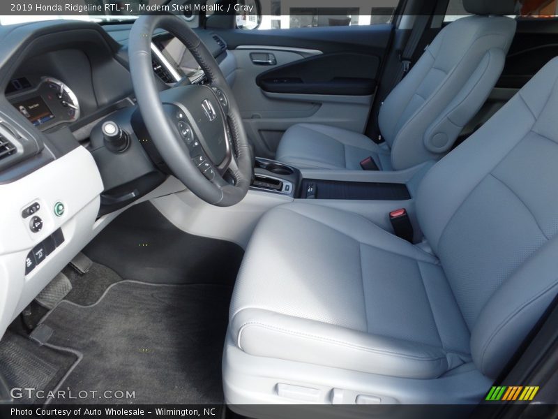 Modern Steel Metallic / Gray 2019 Honda Ridgeline RTL-T