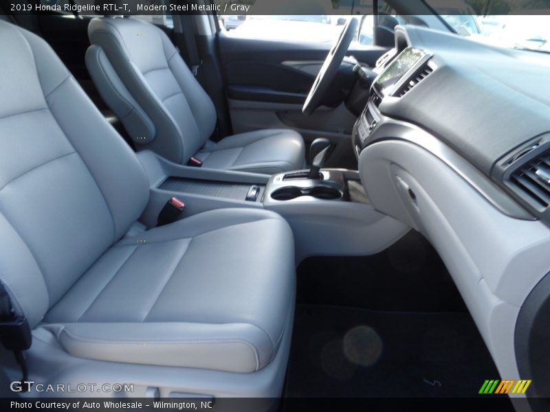 Modern Steel Metallic / Gray 2019 Honda Ridgeline RTL-T