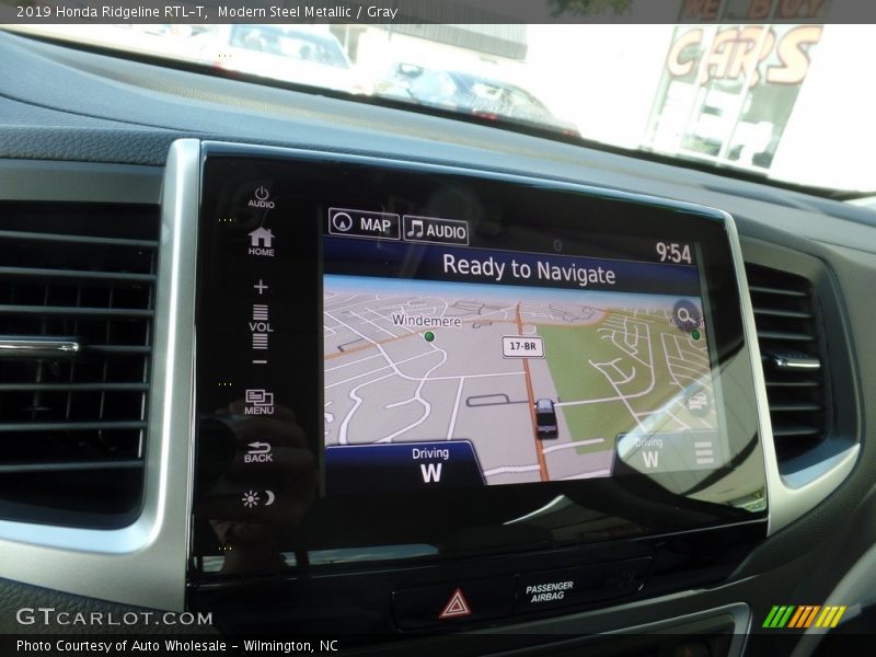 Modern Steel Metallic / Gray 2019 Honda Ridgeline RTL-T