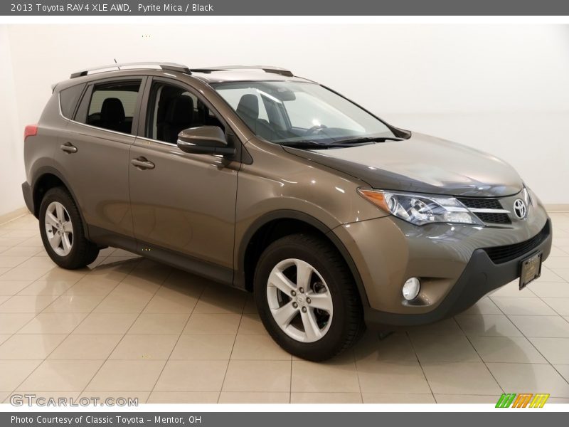 Pyrite Mica / Black 2013 Toyota RAV4 XLE AWD