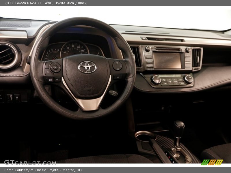 Pyrite Mica / Black 2013 Toyota RAV4 XLE AWD