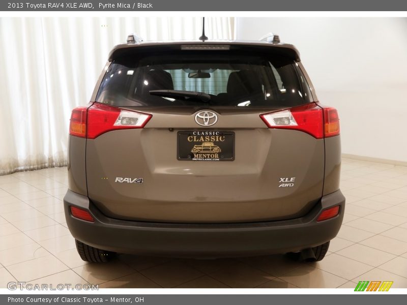 Pyrite Mica / Black 2013 Toyota RAV4 XLE AWD
