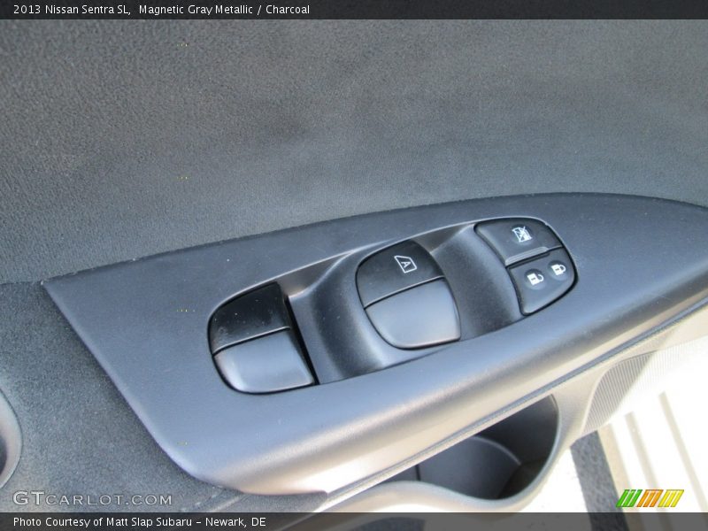 Magnetic Gray Metallic / Charcoal 2013 Nissan Sentra SL