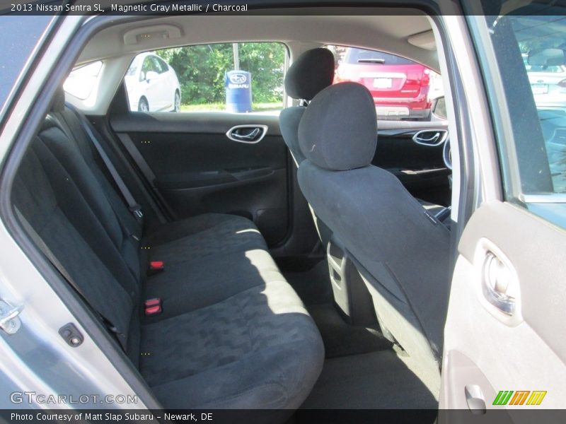Magnetic Gray Metallic / Charcoal 2013 Nissan Sentra SL