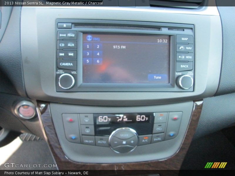 Magnetic Gray Metallic / Charcoal 2013 Nissan Sentra SL