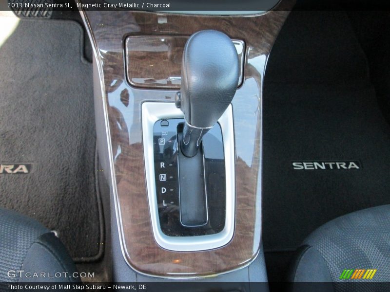 Magnetic Gray Metallic / Charcoal 2013 Nissan Sentra SL