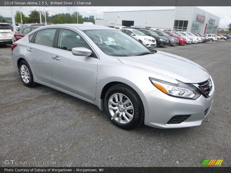 Brilliant Silver / Charcoal 2018 Nissan Altima 2.5 S