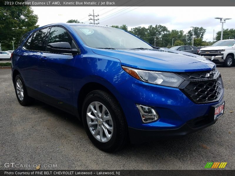 Kinetic Blue Metallic / Jet Black 2019 Chevrolet Equinox LT AWD