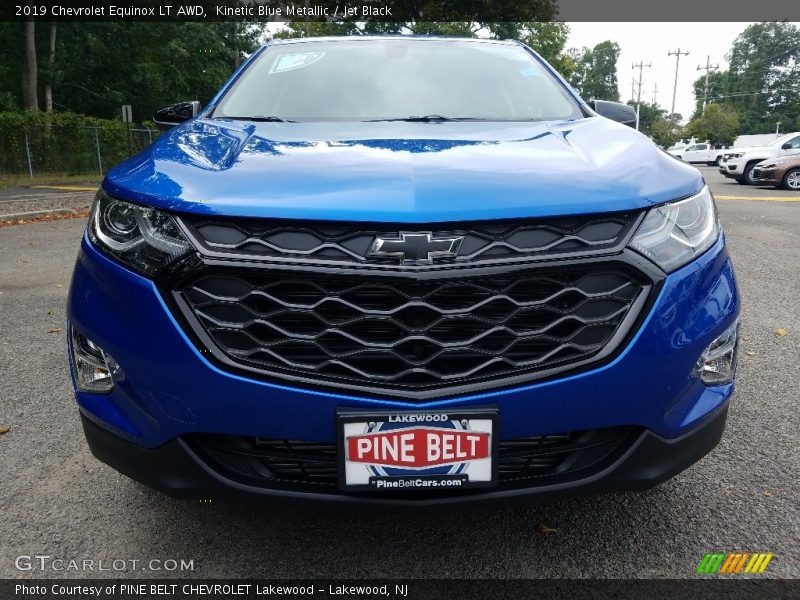 Kinetic Blue Metallic / Jet Black 2019 Chevrolet Equinox LT AWD