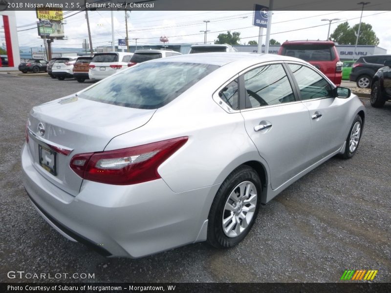 Brilliant Silver / Charcoal 2018 Nissan Altima 2.5 S