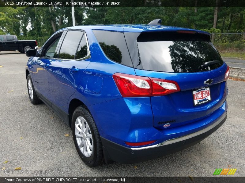 Kinetic Blue Metallic / Jet Black 2019 Chevrolet Equinox LT AWD