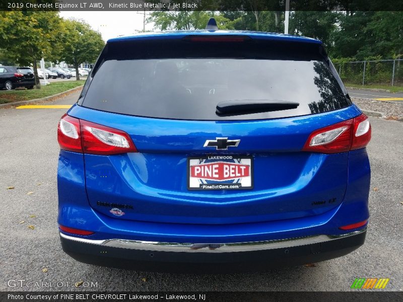 Kinetic Blue Metallic / Jet Black 2019 Chevrolet Equinox LT AWD