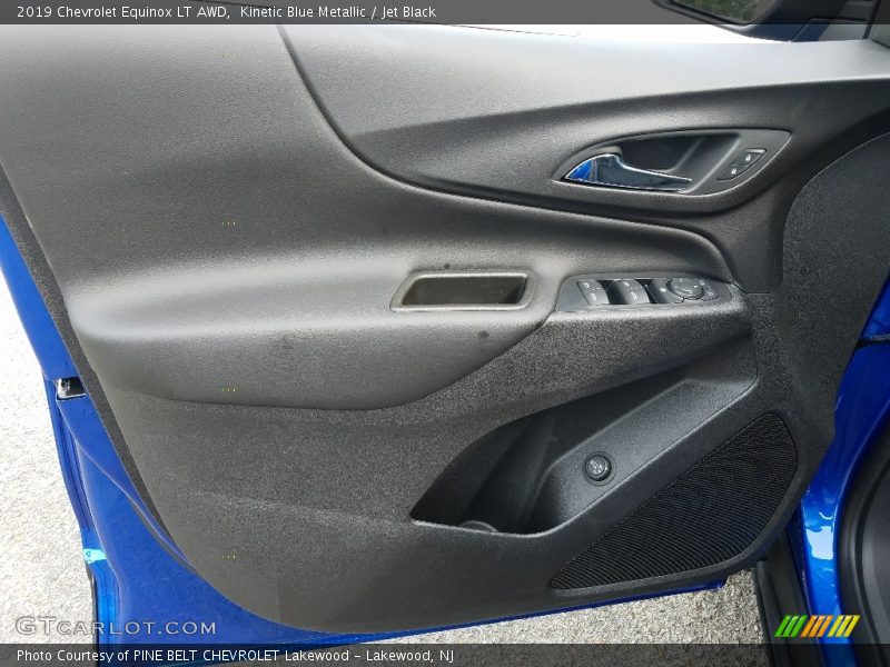 Kinetic Blue Metallic / Jet Black 2019 Chevrolet Equinox LT AWD
