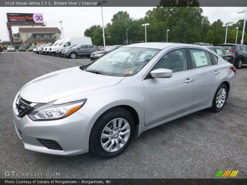 Brilliant Silver / Charcoal 2018 Nissan Altima 2.5 S