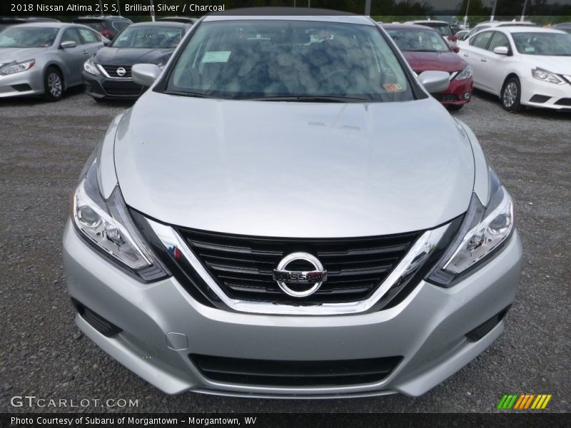 Brilliant Silver / Charcoal 2018 Nissan Altima 2.5 S
