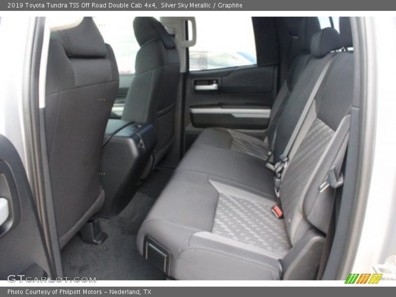 Silver Sky Metallic / Graphite 2019 Toyota Tundra TSS Off Road Double Cab 4x4